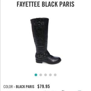 Steve Madden boots - Fayettee Black Paris